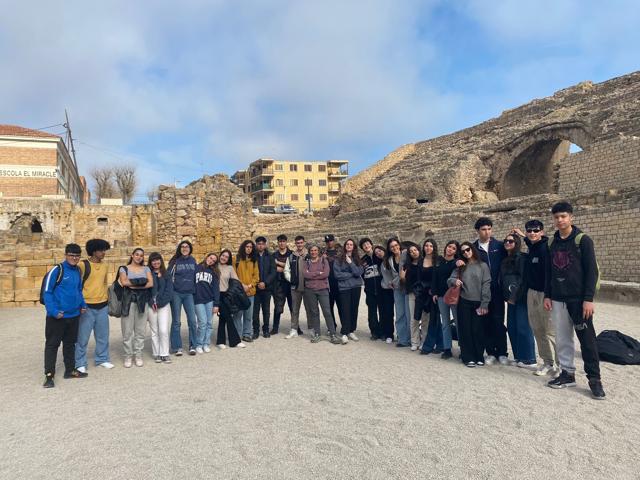 Alumnes de Batxillerat, de visita a Tarraco