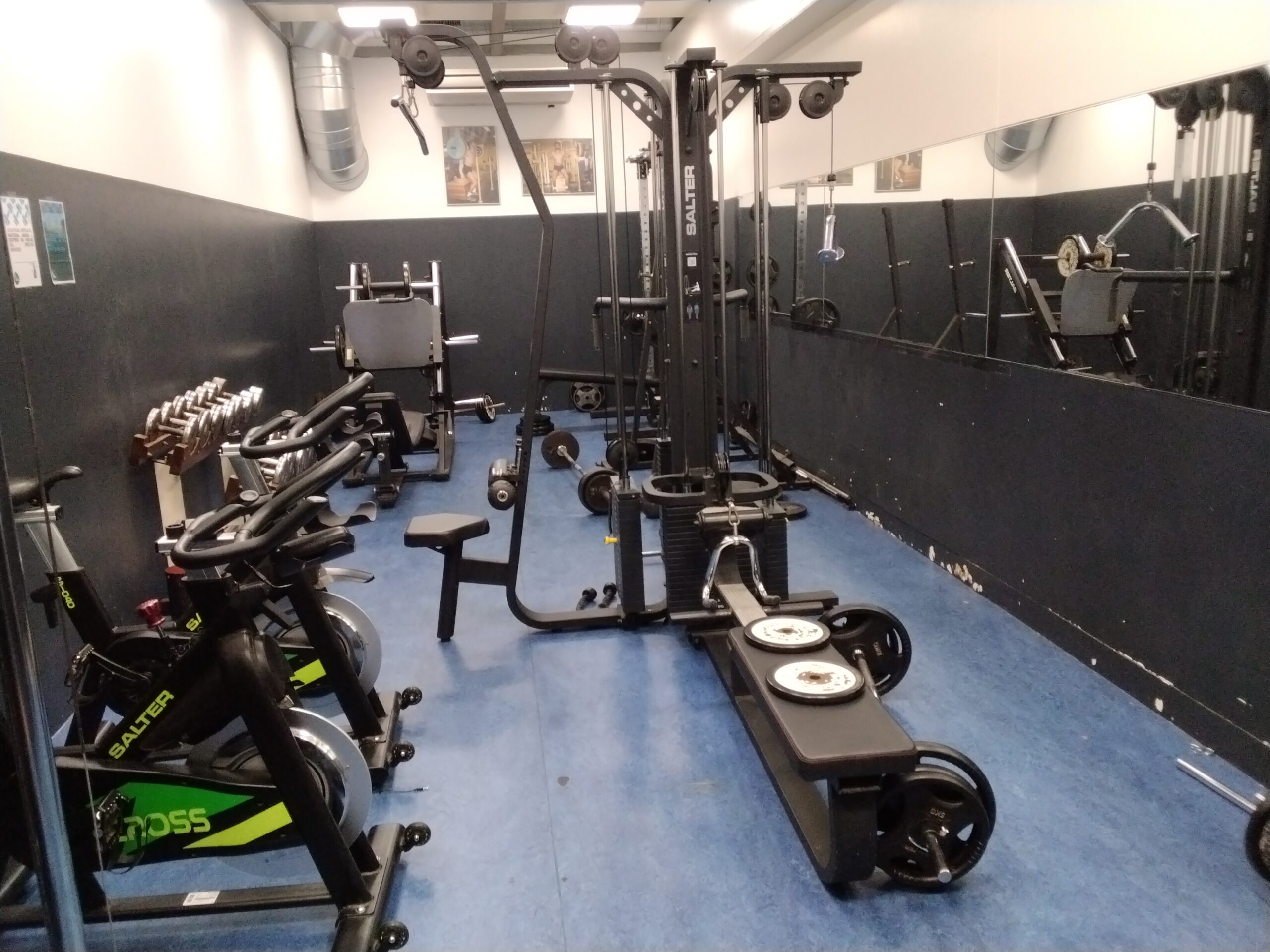Sala de màquines del club