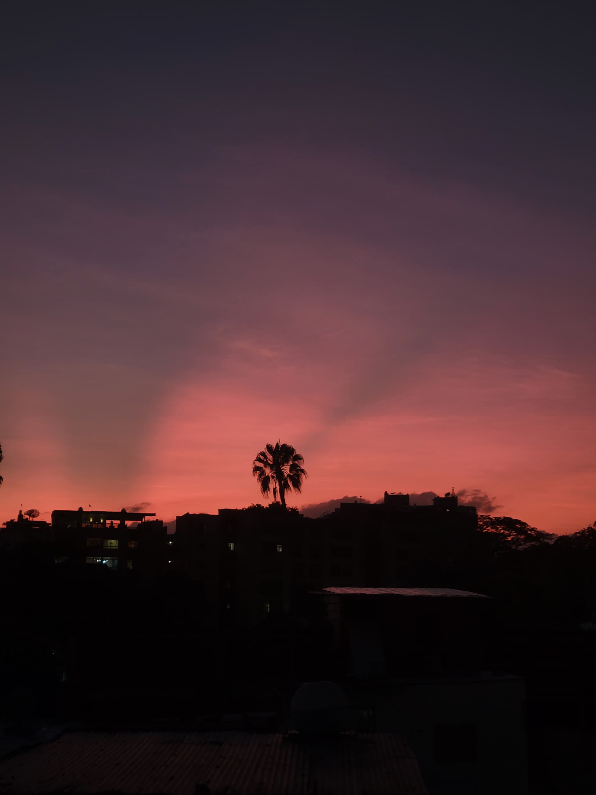 Atardecer en Caracas